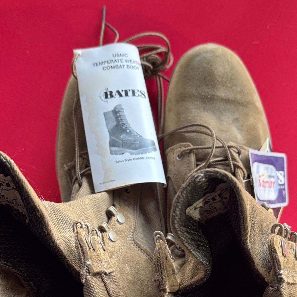 Bates Brown Combat Boots